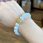 Mystical Rose Pearl Bracelet Or Earrings