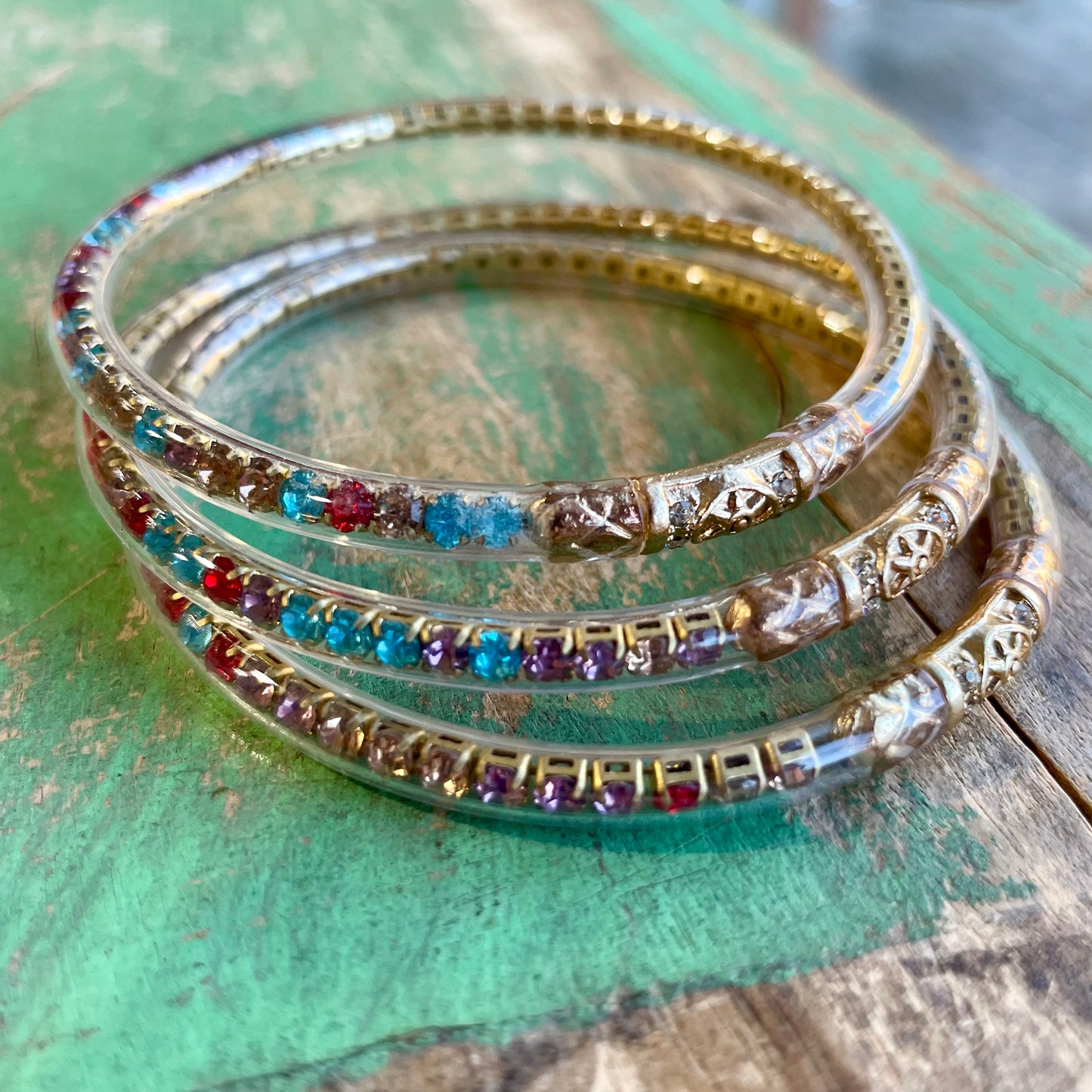 Rhinestone Bangles