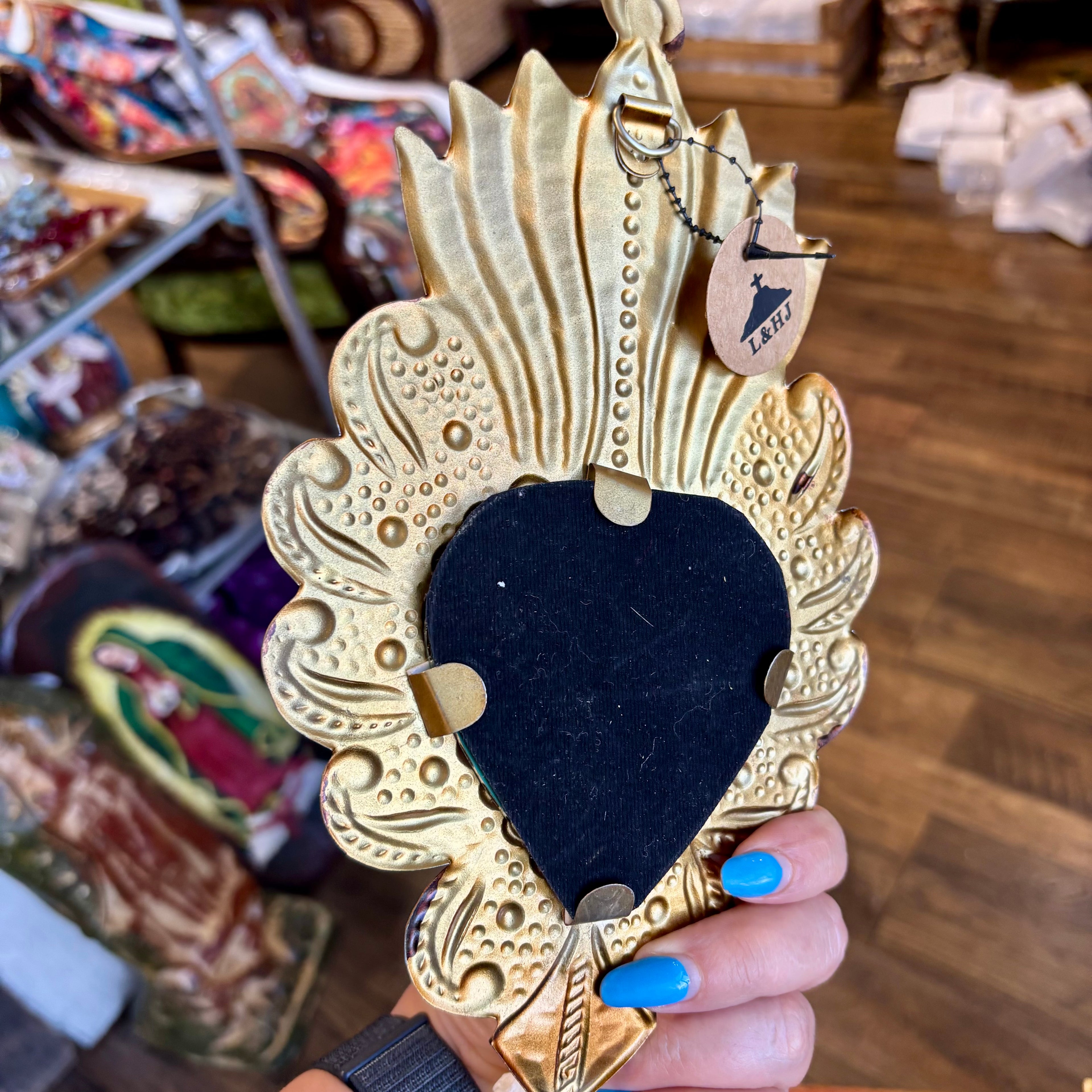 Medium Mirrored Sacred Hearts