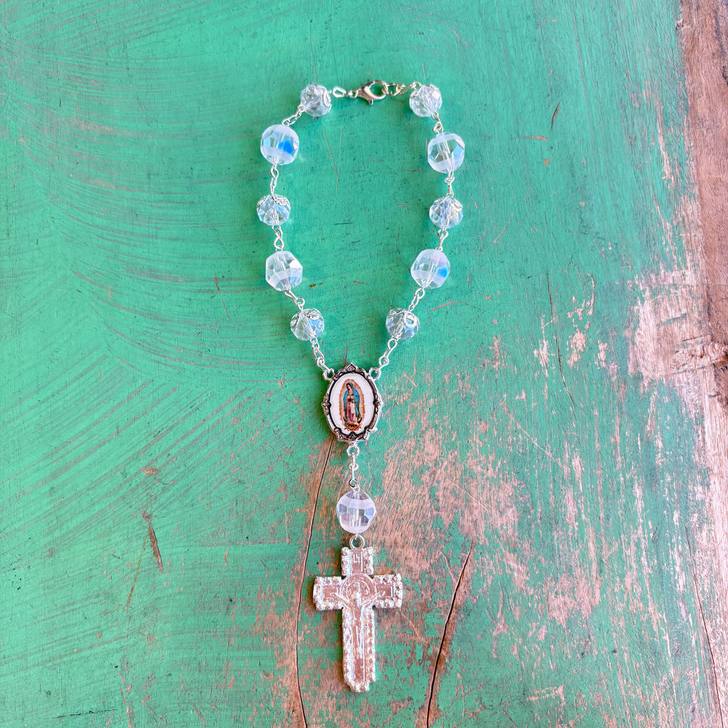 Crystal Car Decade Rosary