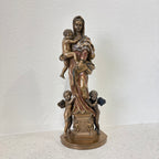 Madonna By Del Sarto Statue