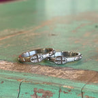 Stainless Steel Rosary Ring - Silver