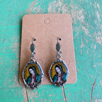 Vibrant Sacred Images Earrings Collection