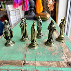 Small 3 1/2" Metal Statues