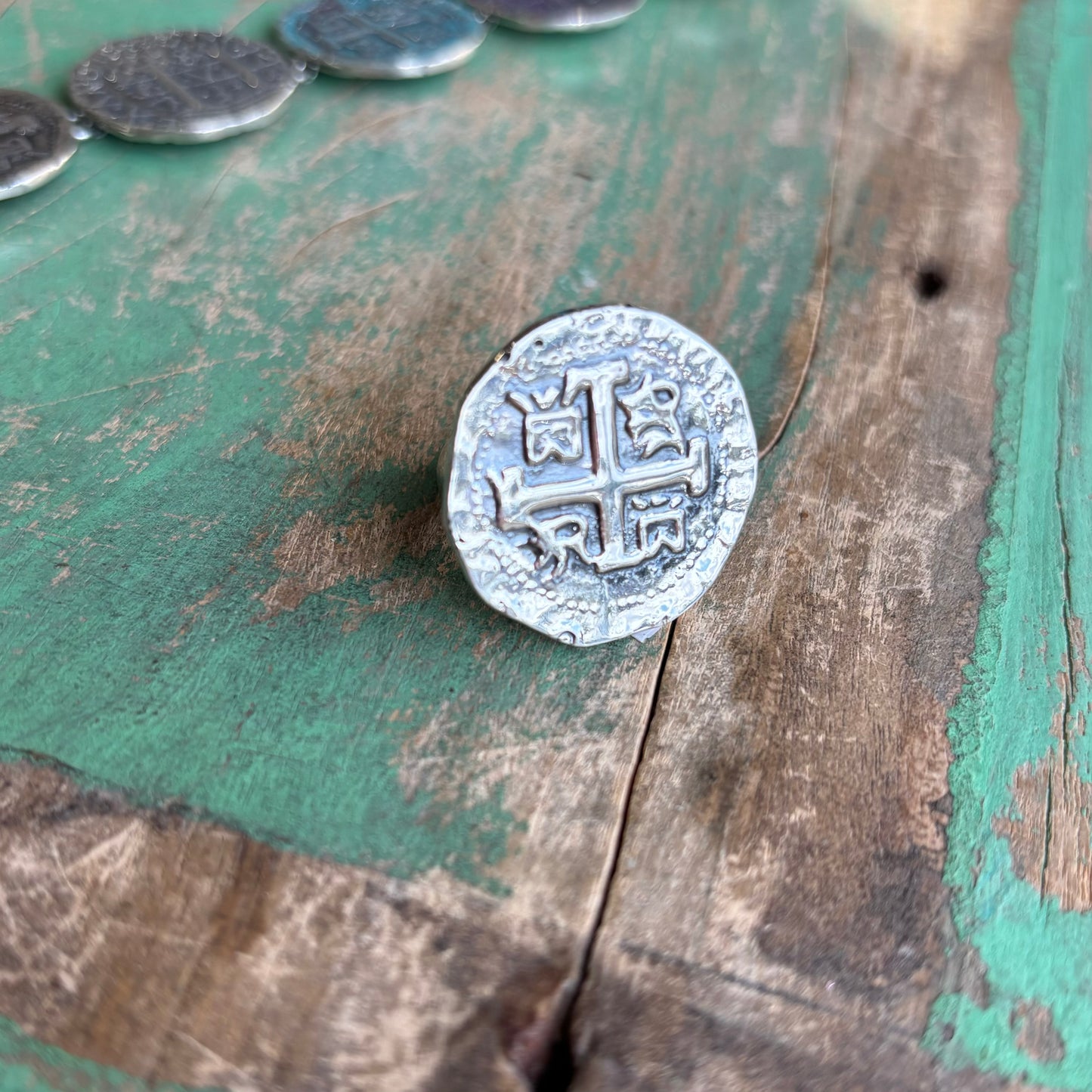 Sterling Silver Replica Treasure Coin Jewelry
