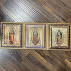 Framed 14.5" X 12.5" Our Lady of Guadalupe Image