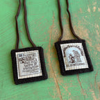 Brown Wool 2" Scapular of Our Lady of Mount Carmel – Traditional Catholic Devotional