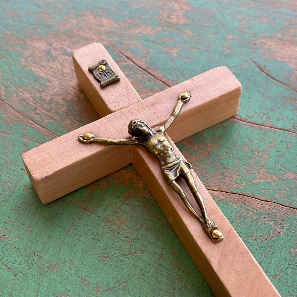 6" Wooden Crucifix
