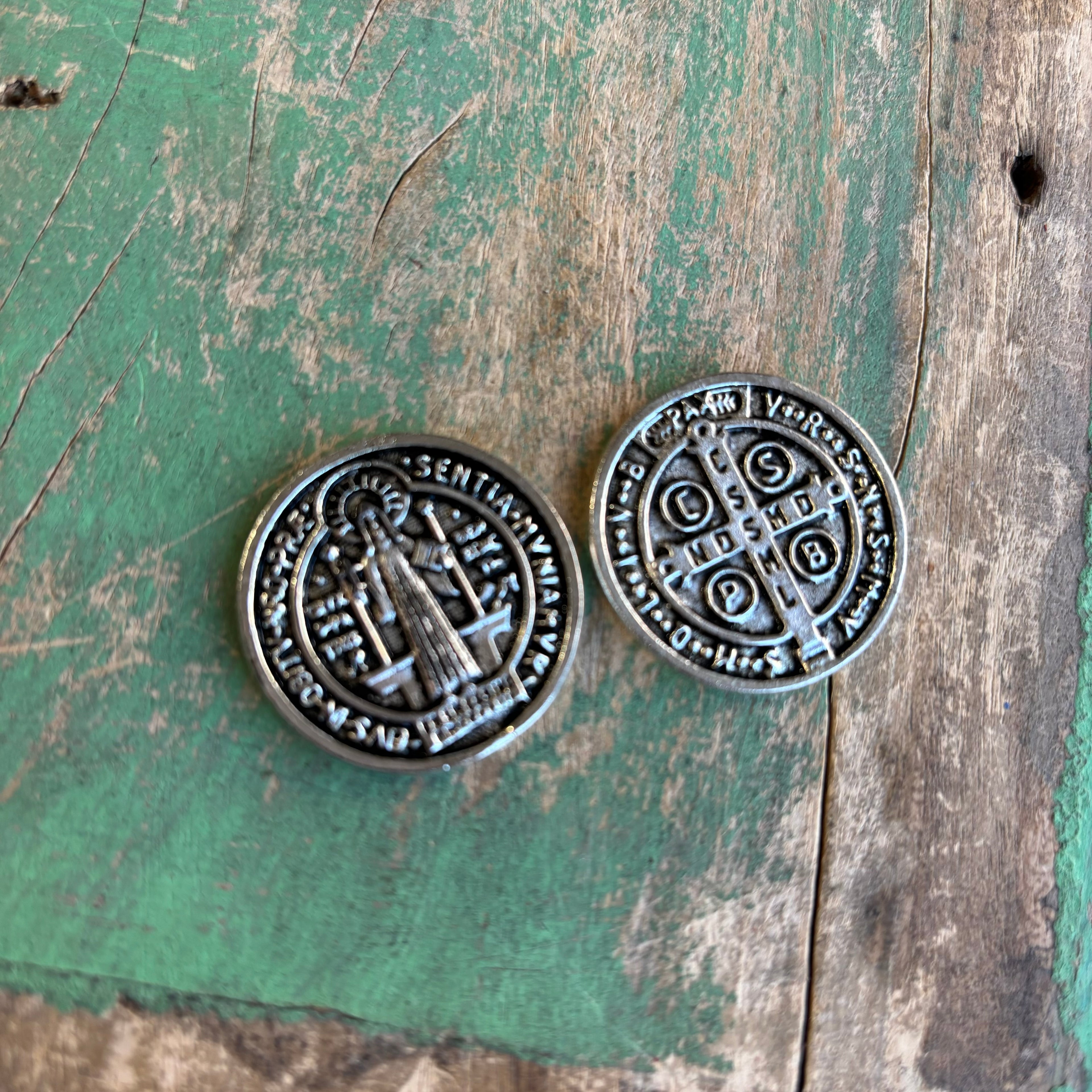 St Benedict Pocket Coin