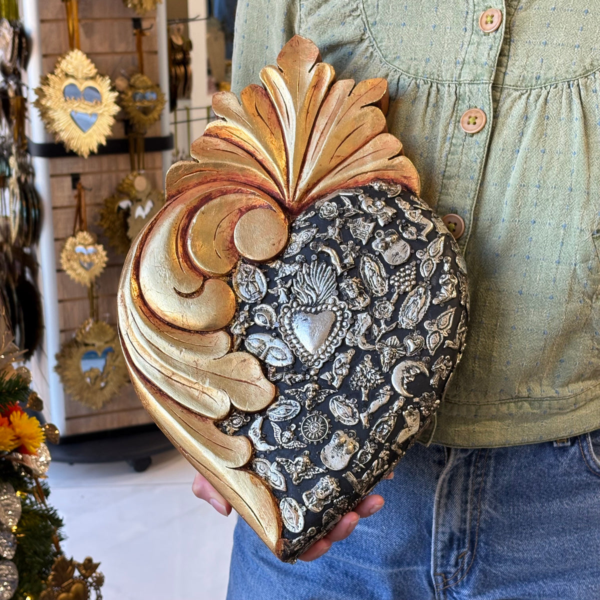 Baroque Milagros Large Sacred Heart