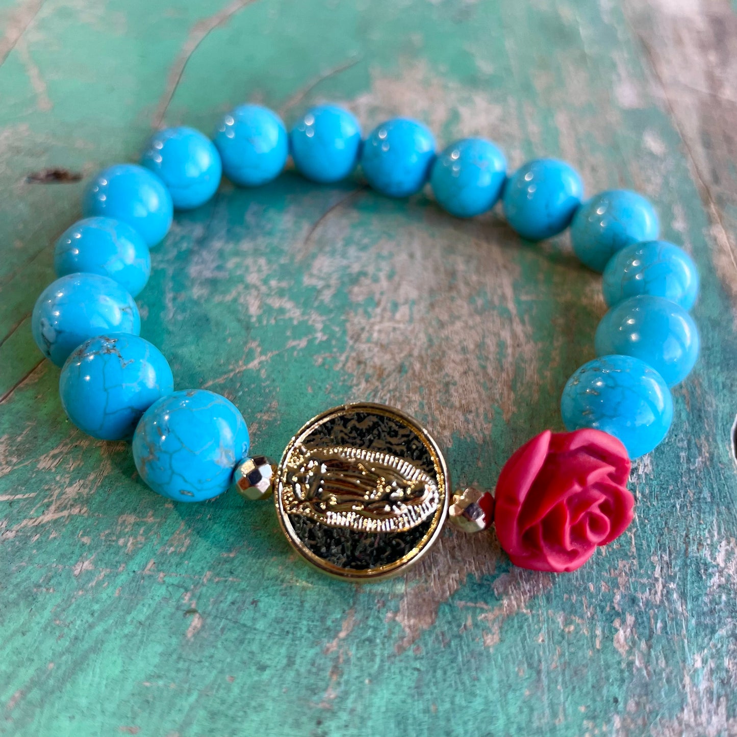 Mystic Rose Bracelet or Earrings