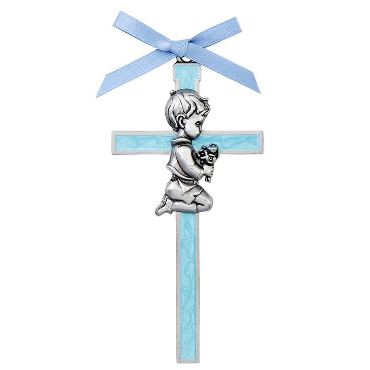 Praying Boy or Girl Cross