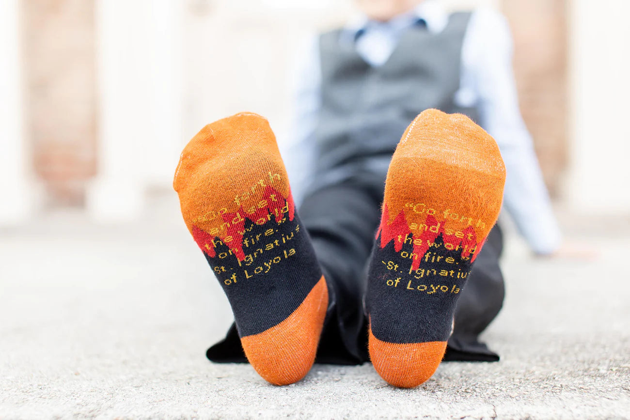 Kids St Ignatius of Loyola Socks