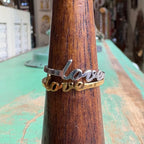 Stainless Steel Adjustable Love Rings