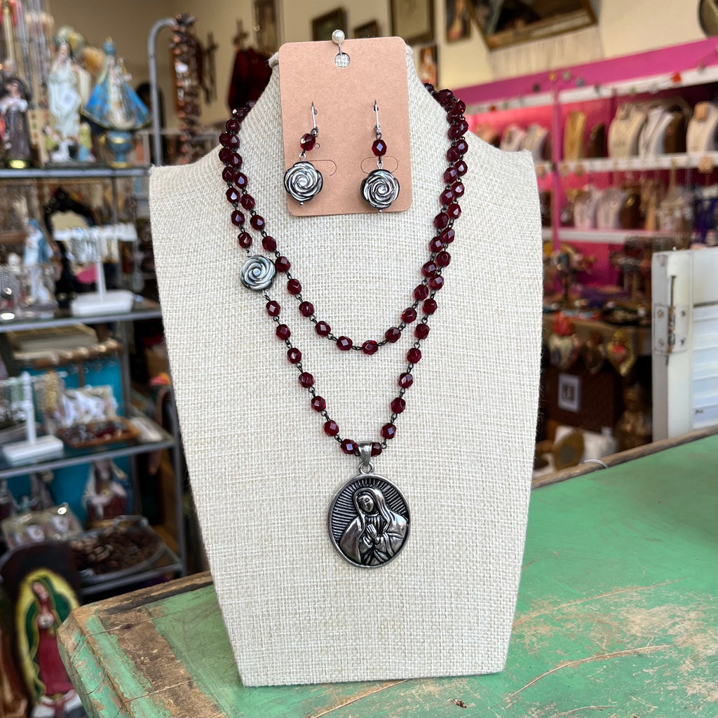 Red Passion OLG Necklace or Earrings