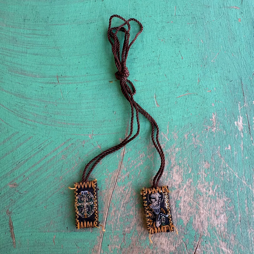 St Benedict Mini Cloth Scapular