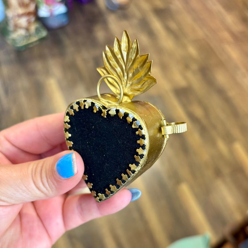 Glass Sacred Heart Boxes