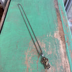 St Michael Two Tone Cross Necklace