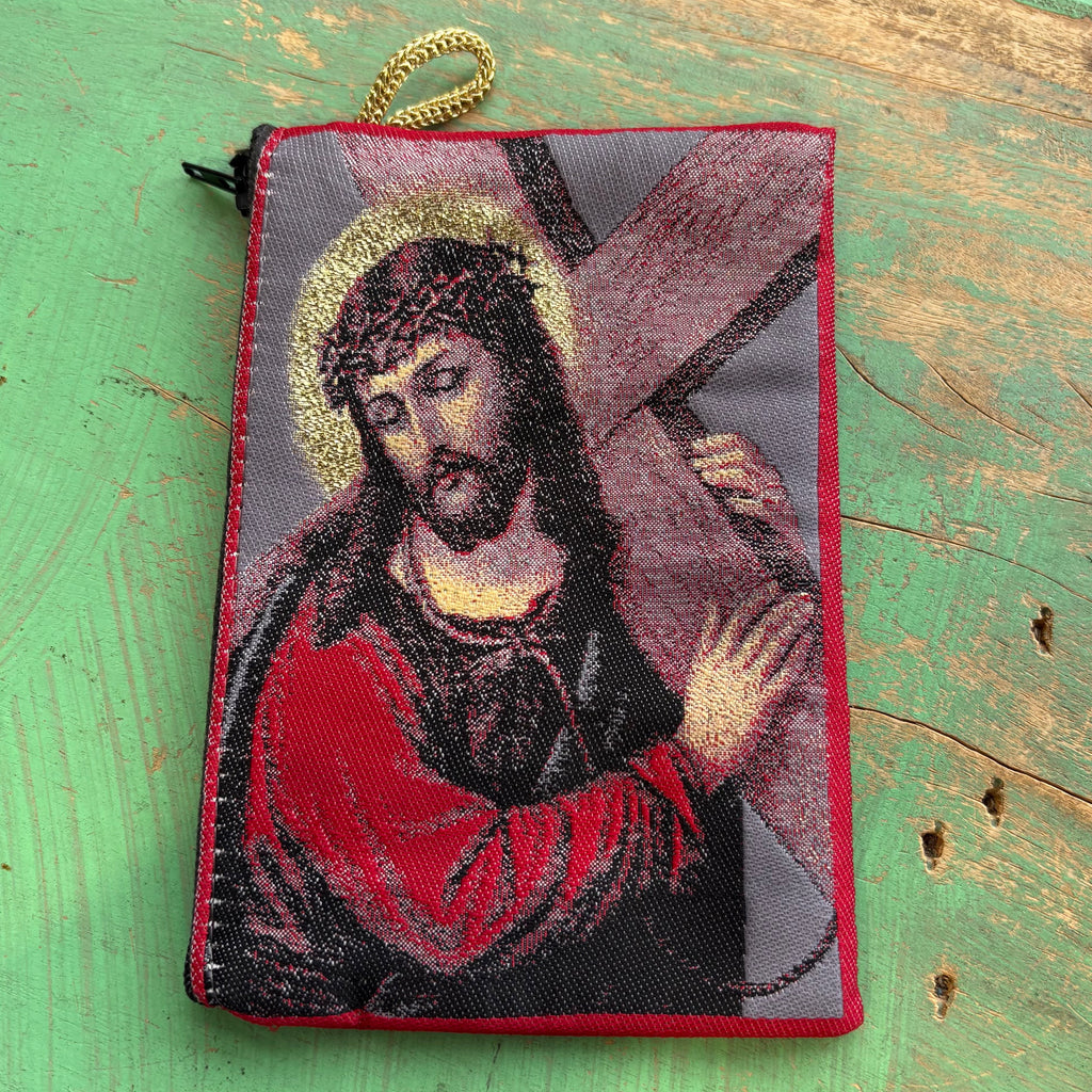 Large Rosary Pouches of Jesus