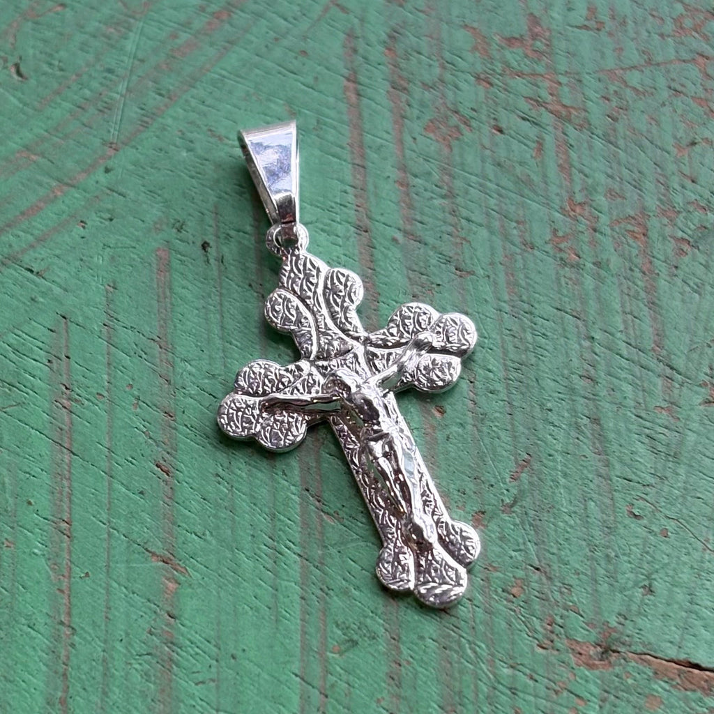 Sterling Silver 1" Crucifix