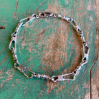 Sterling Silver Fishers of Men Bracelet