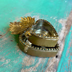 Glass Sacred Heart Boxes