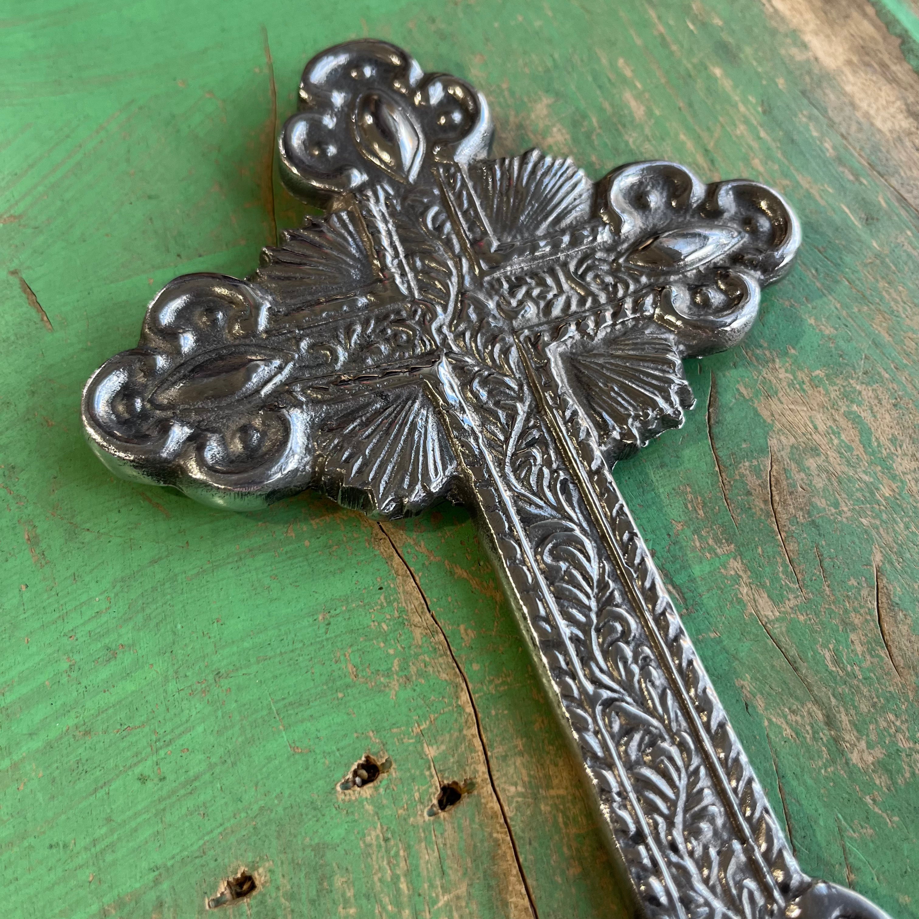 Pewter Fancy Cross