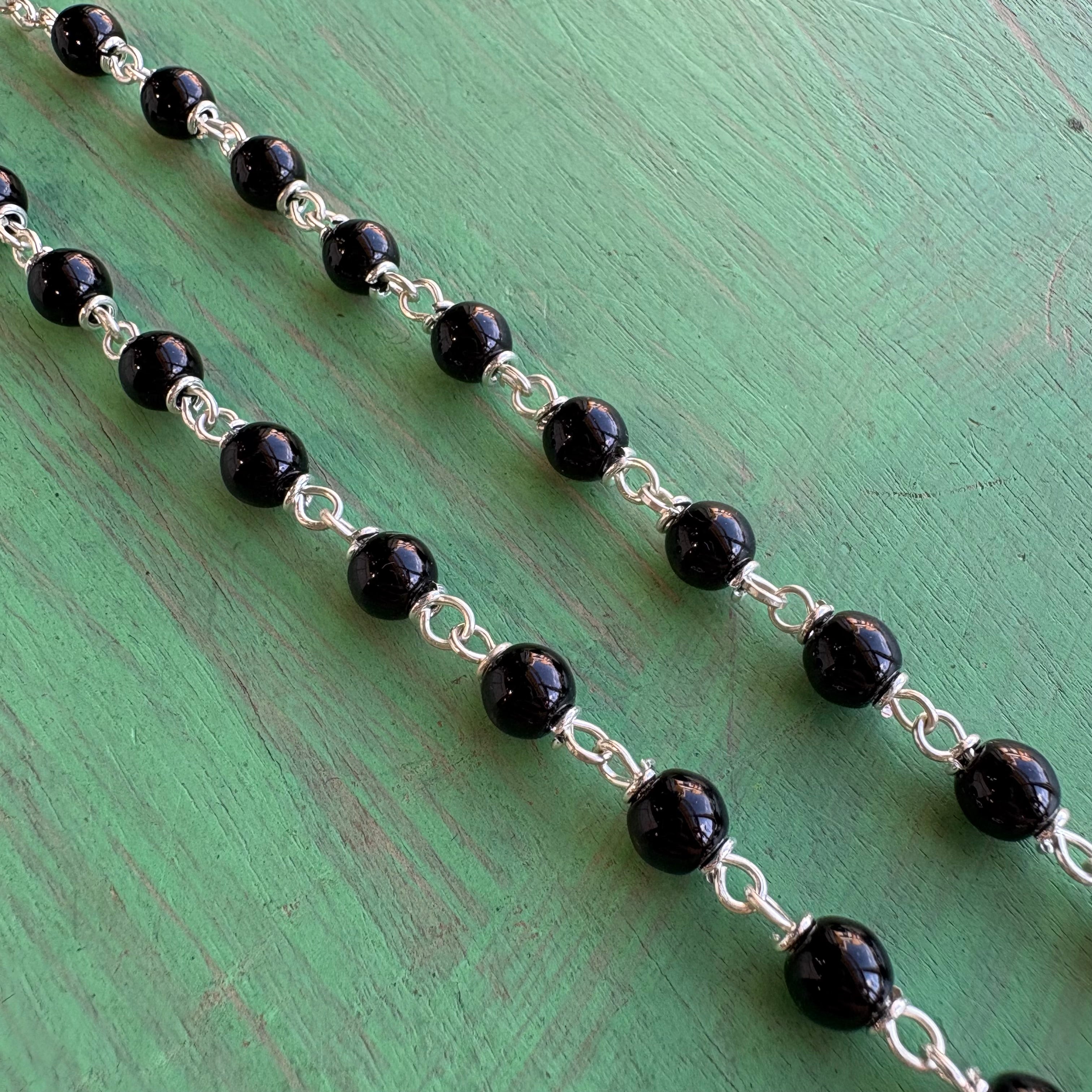 White Heritage Holy Communion Rosary