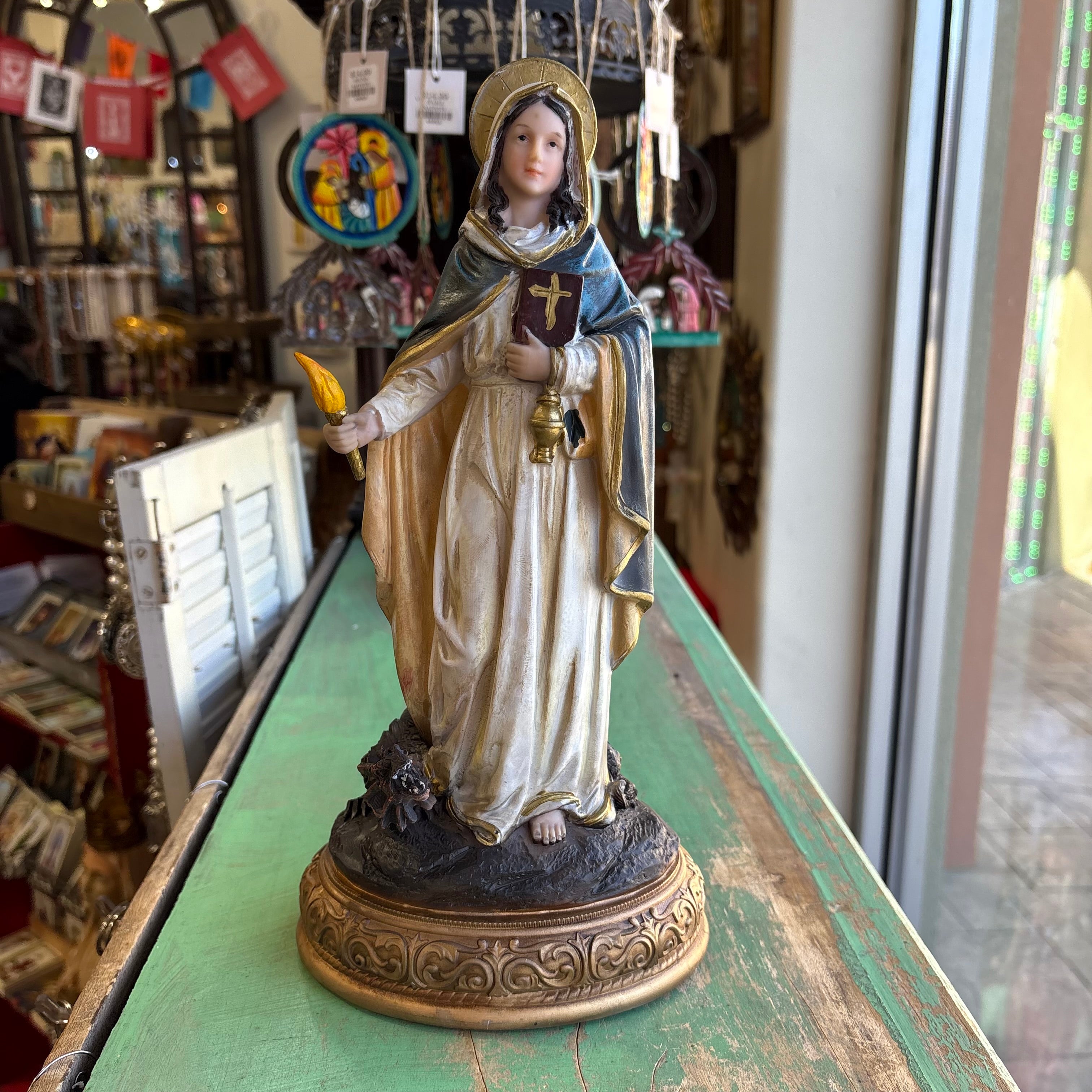 12" St Martha Statue
