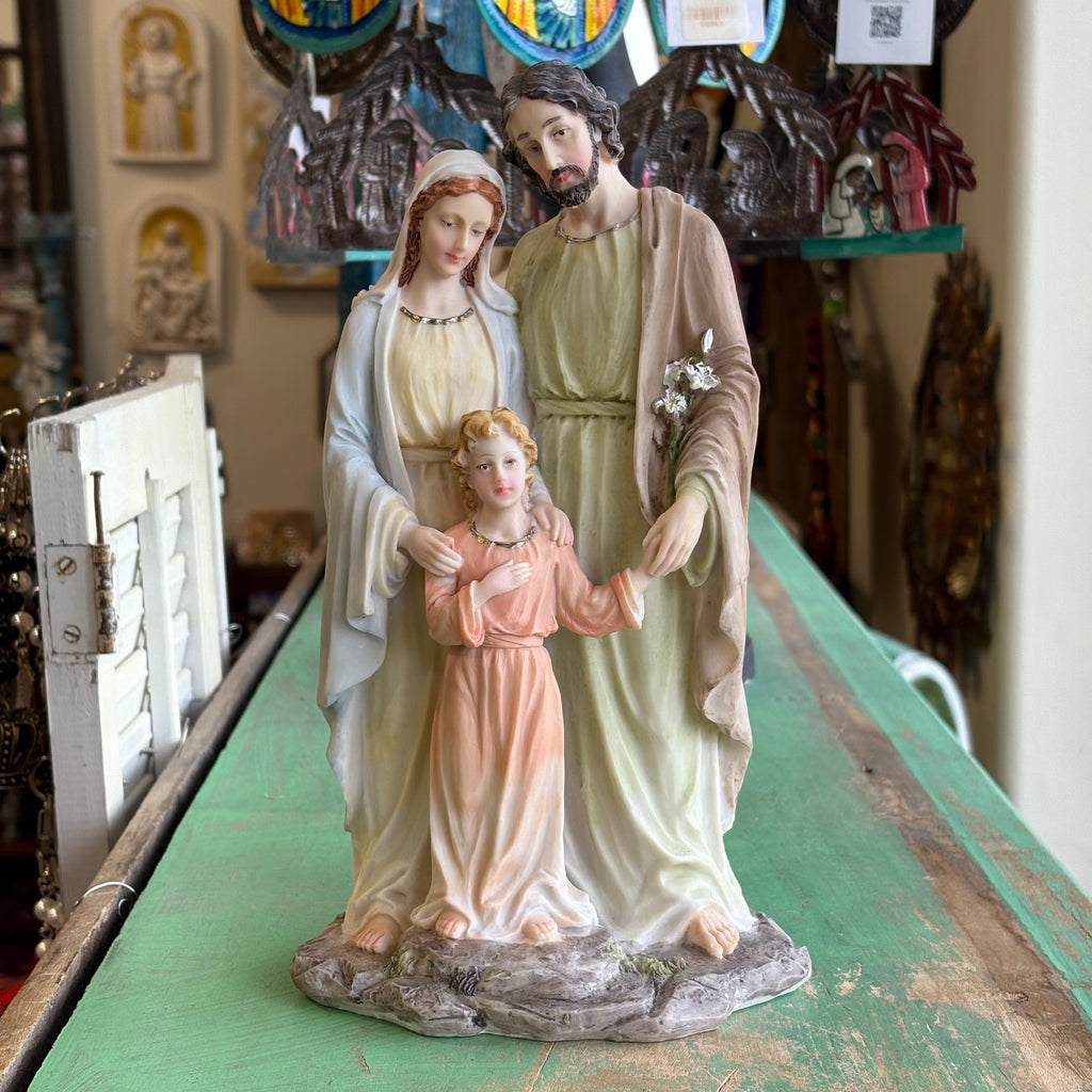 Holy Family 12" Statue