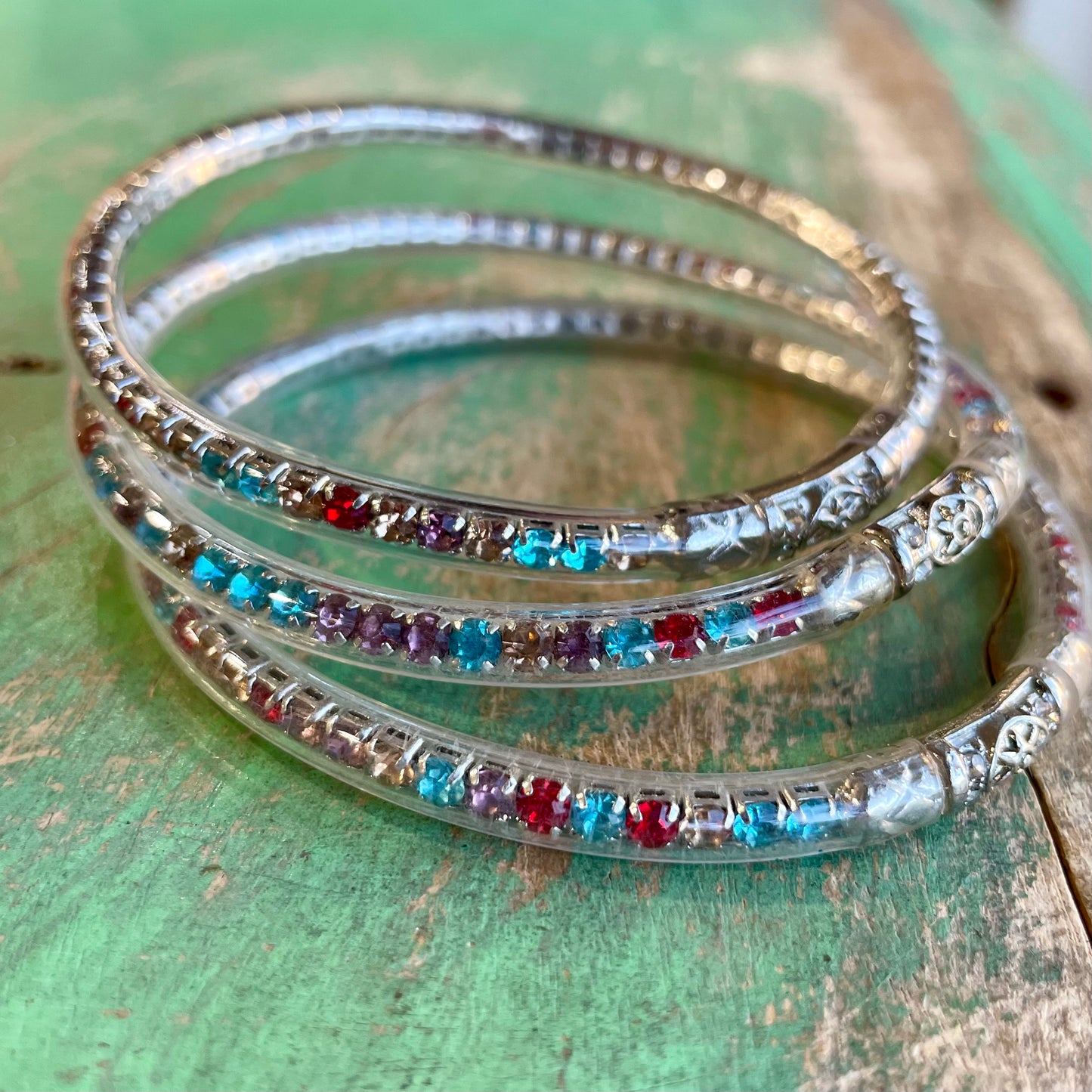 Rhinestone Bangles