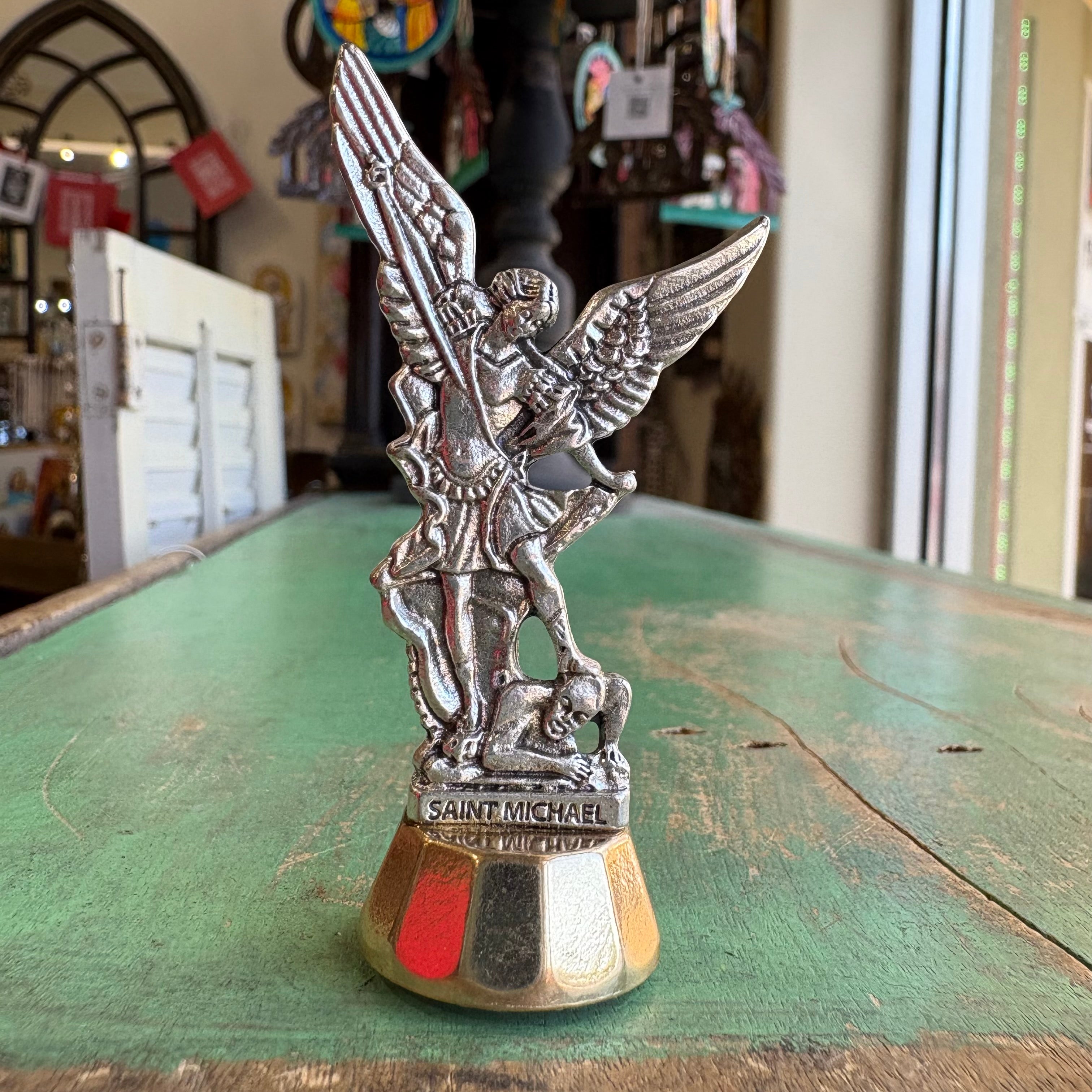 St Michael 3" Dashboard Blessing