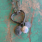 Pearl Of Wisdom Paperclip Chain Necklace
