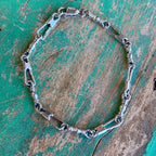 Sterling Silver Fishers of Men Bracelet
