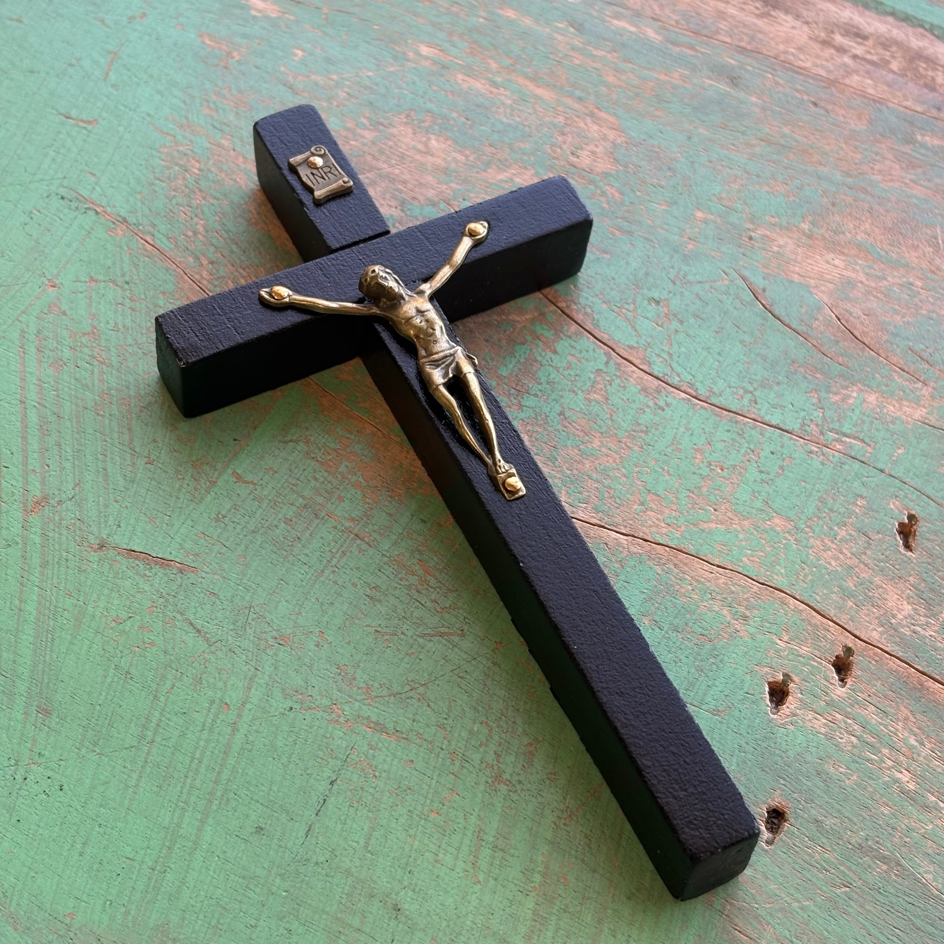 6" Wooden Crucifix