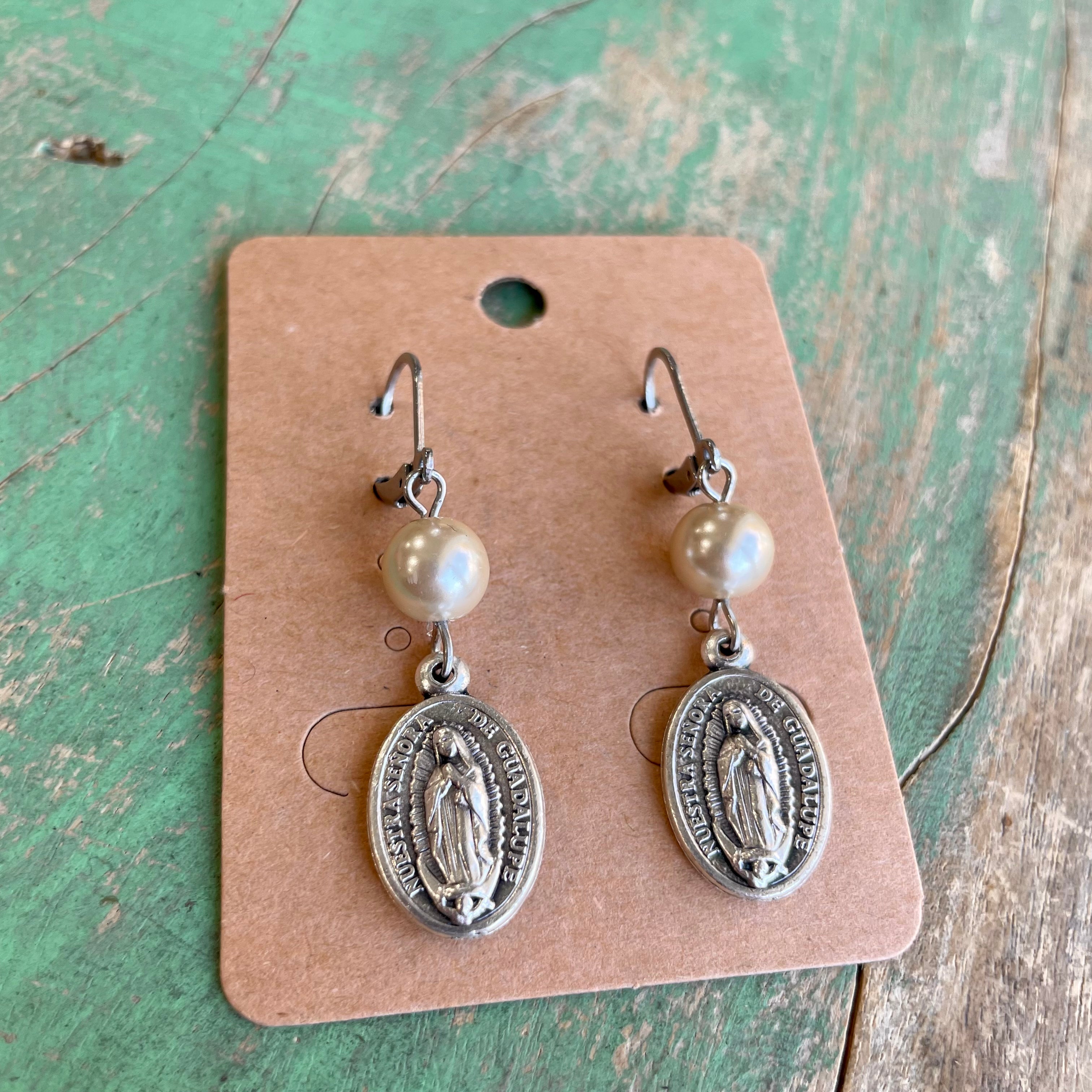 Long Pearl OLG Necklace or Earrings