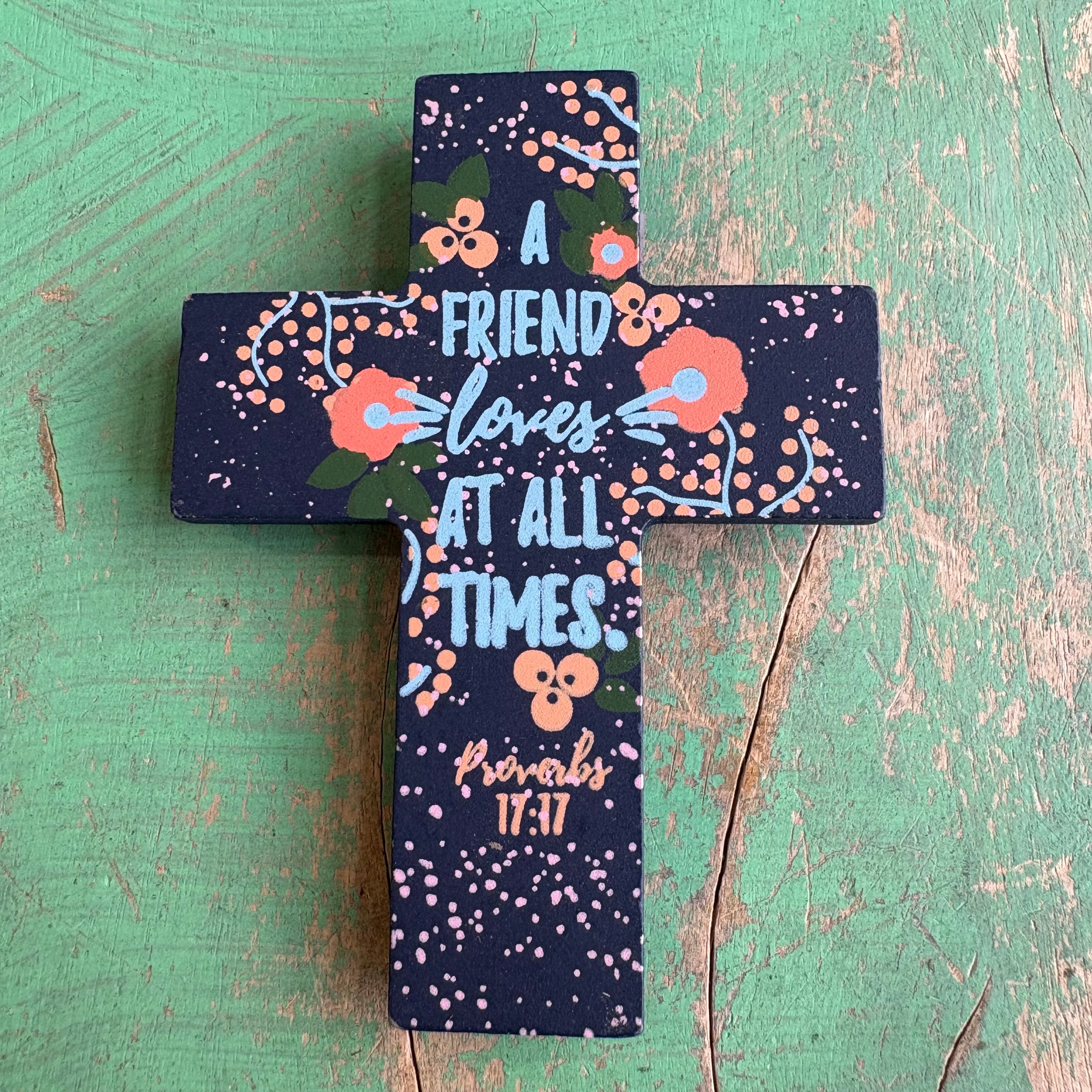 Bible Verse Mini Cross
