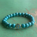 Mosaic Cross Turquoise Bracelet