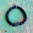 Men of Faith Cross Bracelet