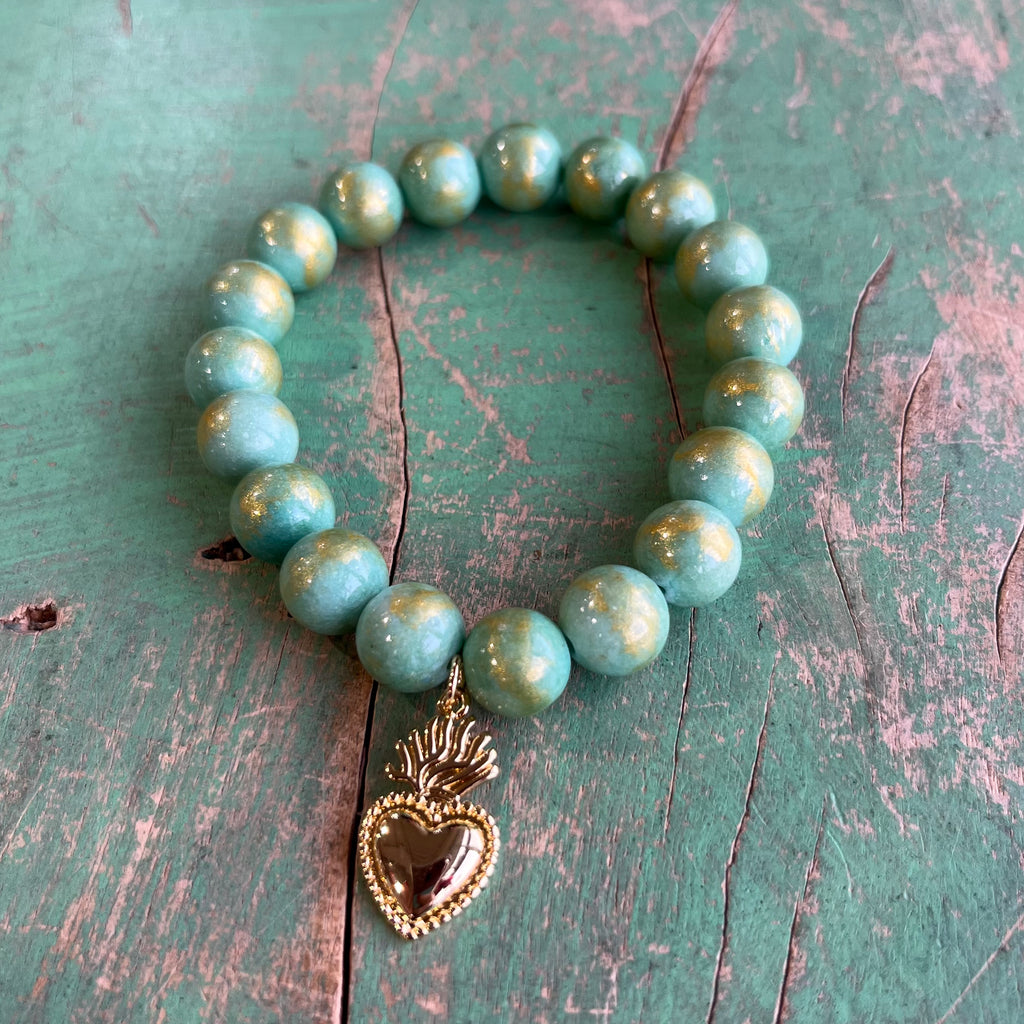 Royal Sacred Heart Bracelet