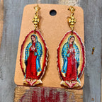 Colorful Virgencita Earrings