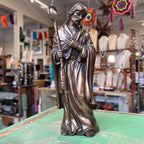 Polyresin Bronze 6 pc Nativity with Manger