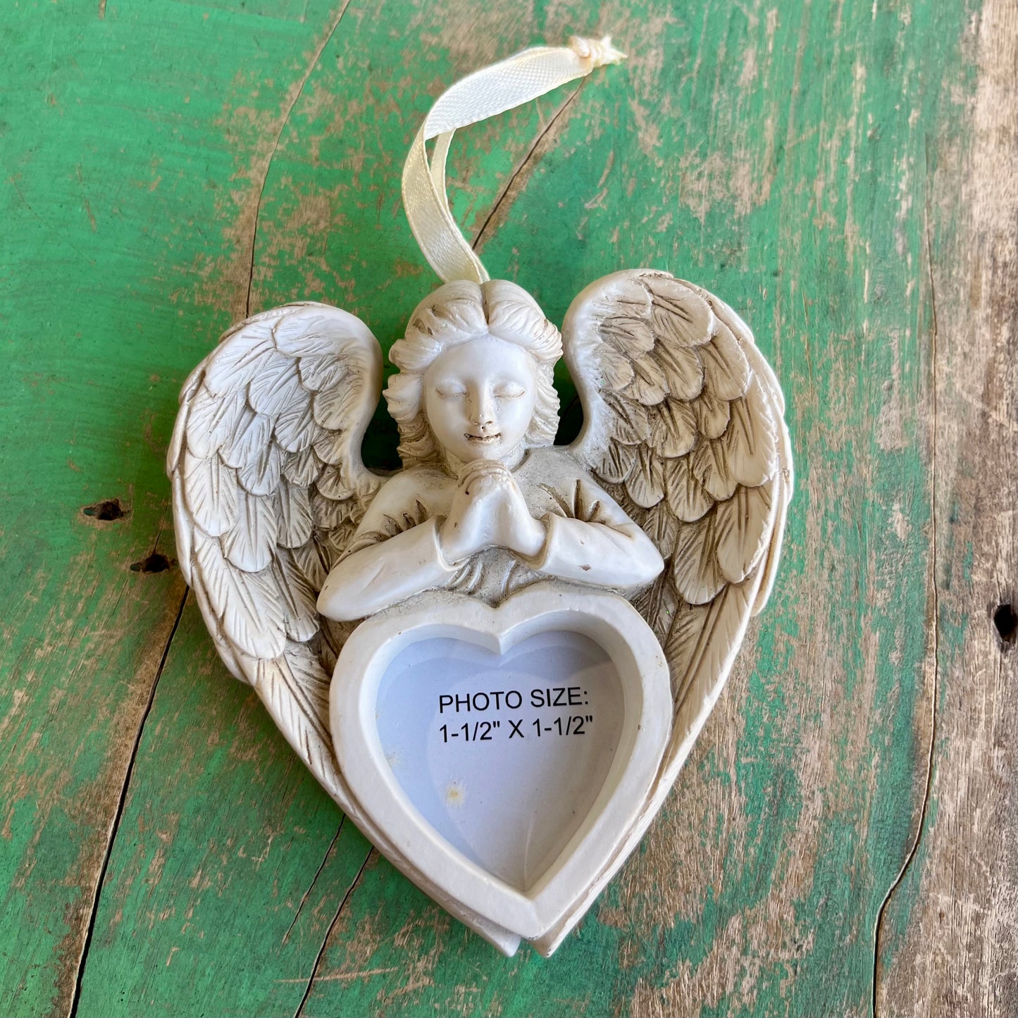 Remember Me Angel Ornament Picture Frame