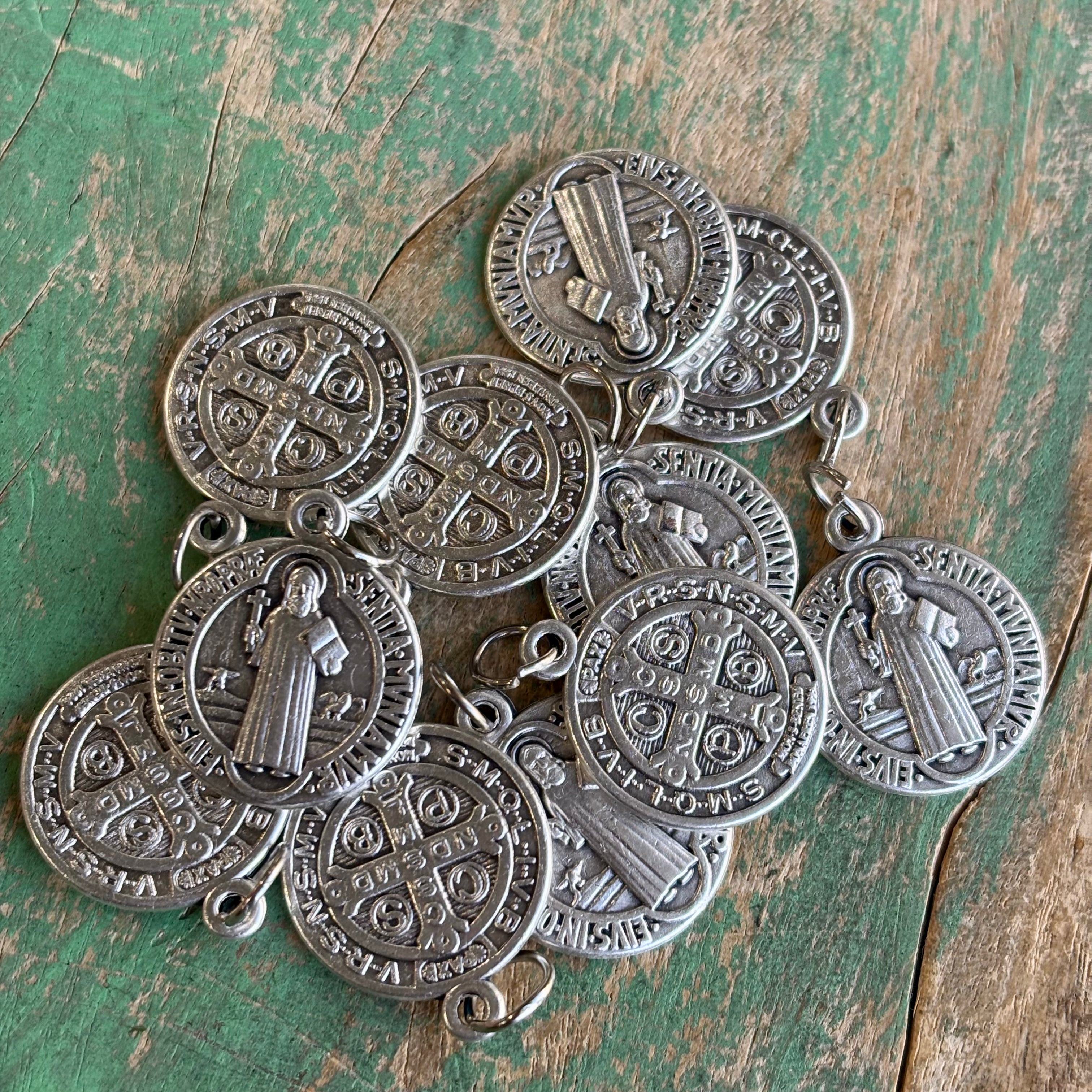 Italian St Benedict Protection 3/4" Medals