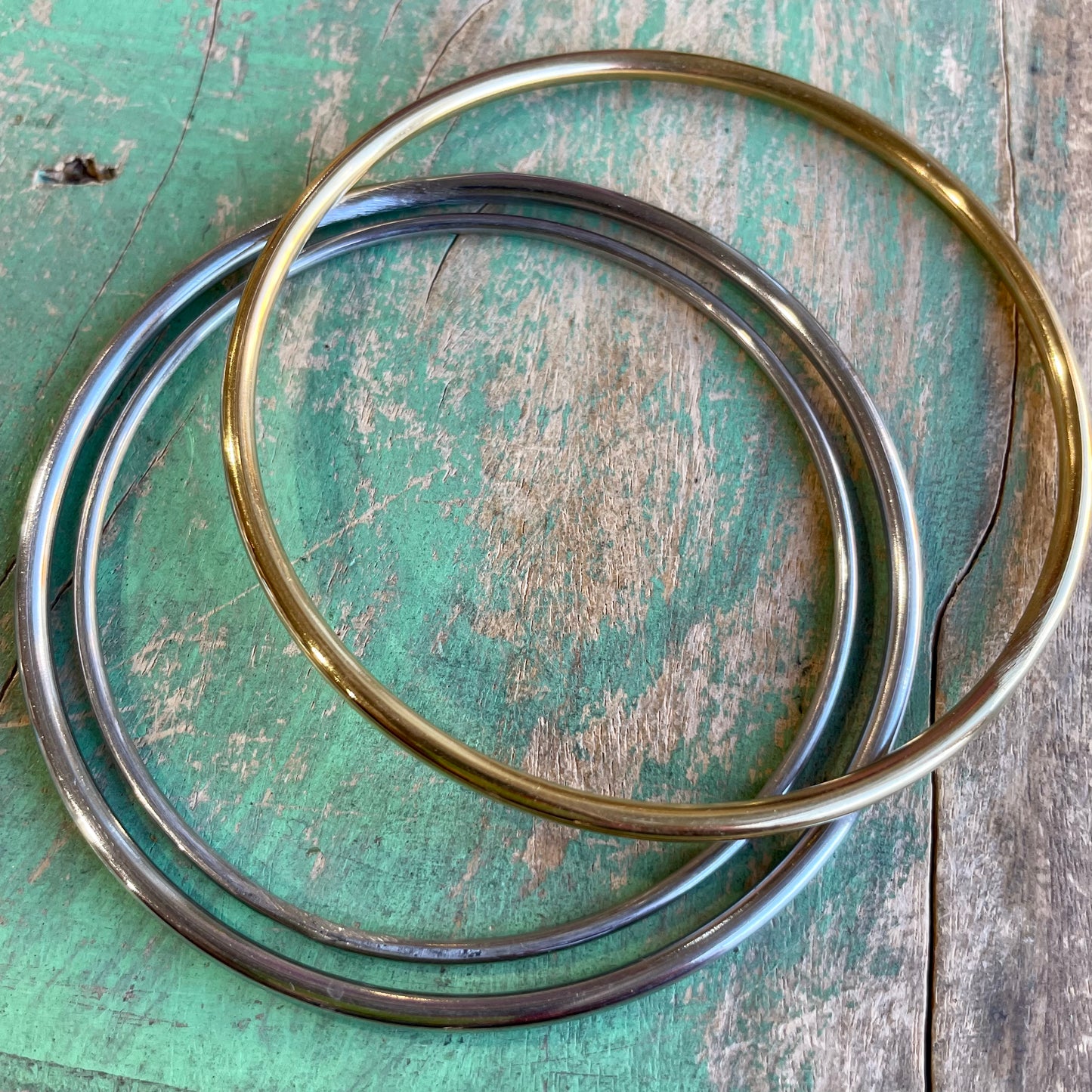 Simple Stainless Steel Bangle