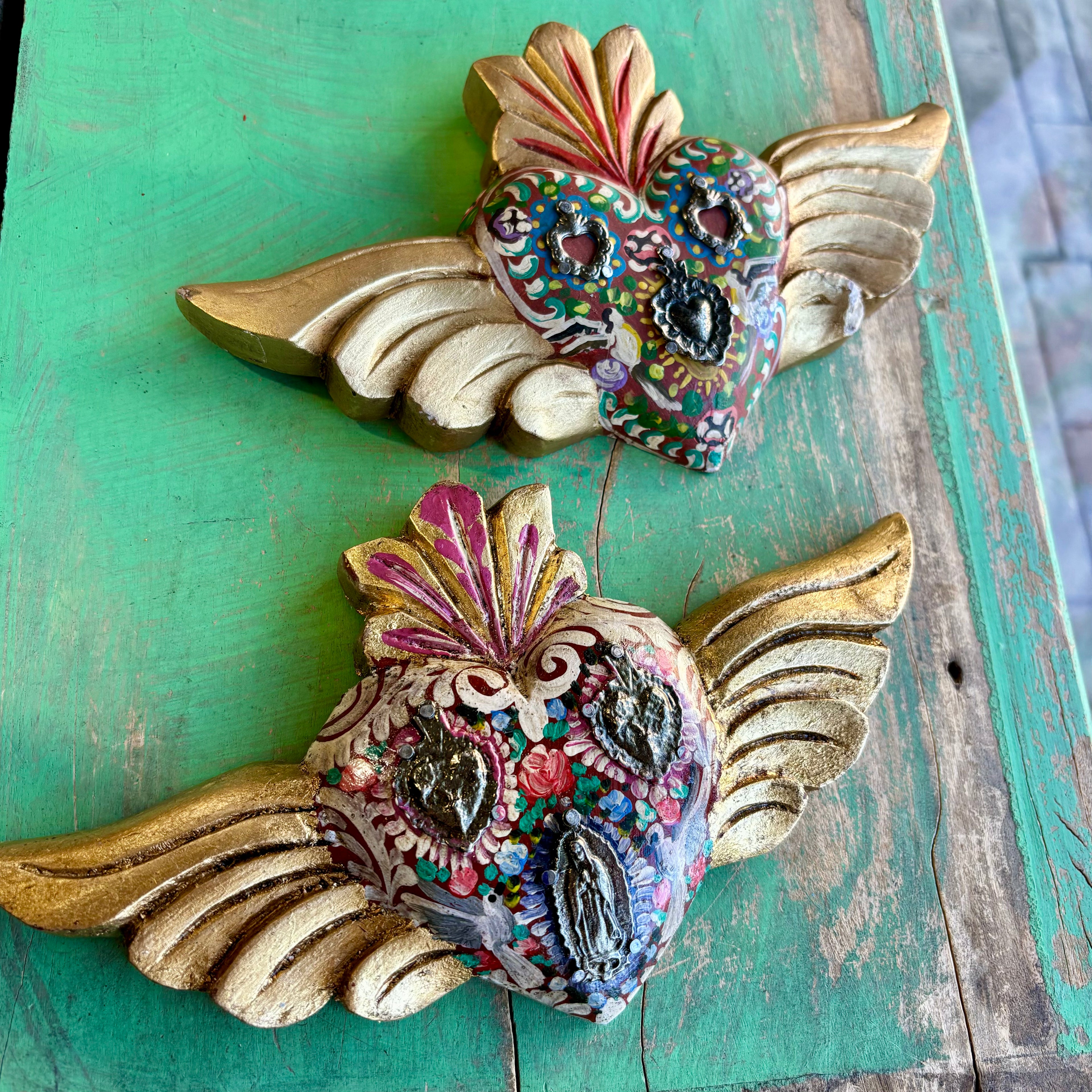 Paloma Milagros Corazon with Wings