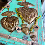 To Jesus Through Mary Sacred Heart Ornaments