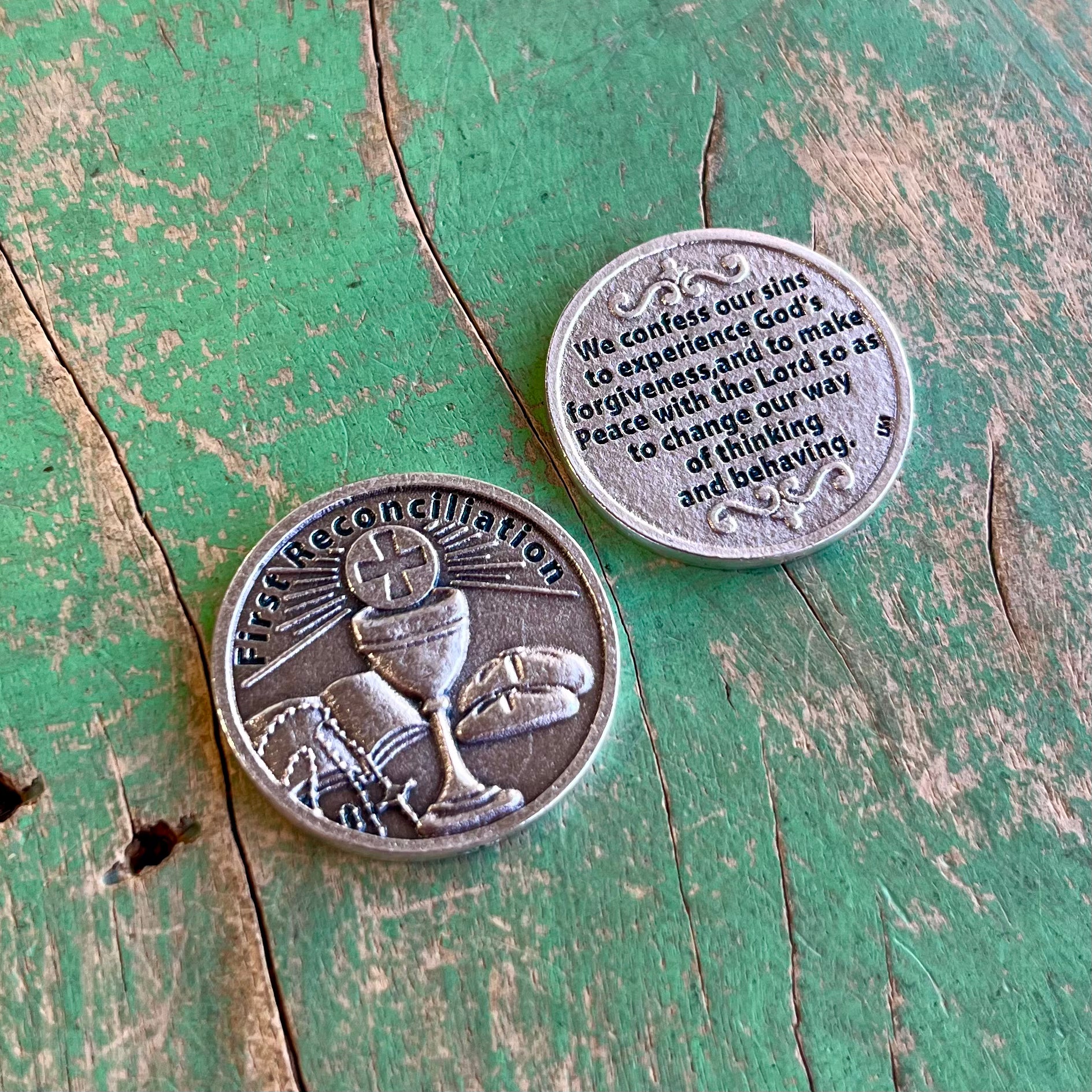First Reconciliation Pocket Coins