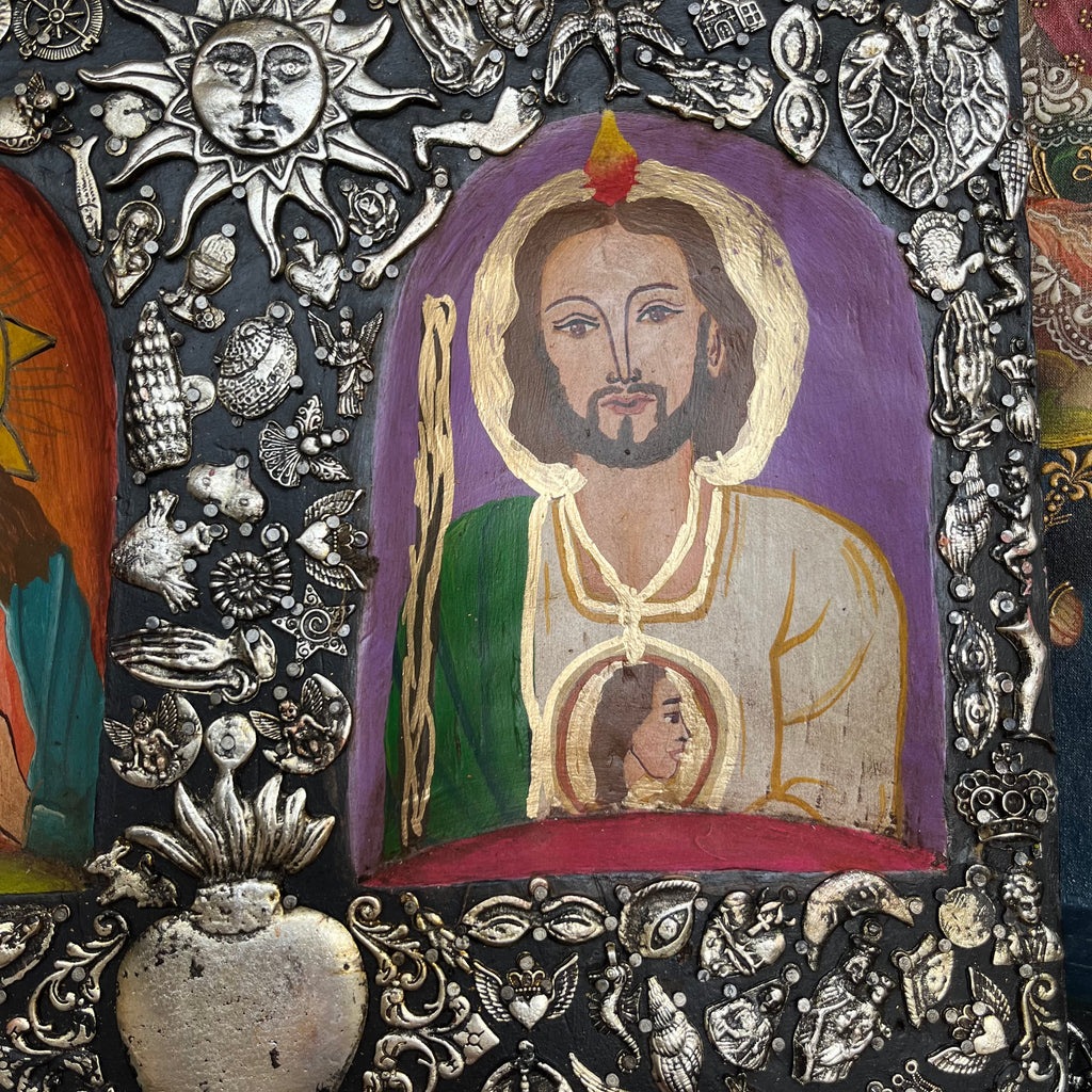 Four Nichos Milagros Retablo
