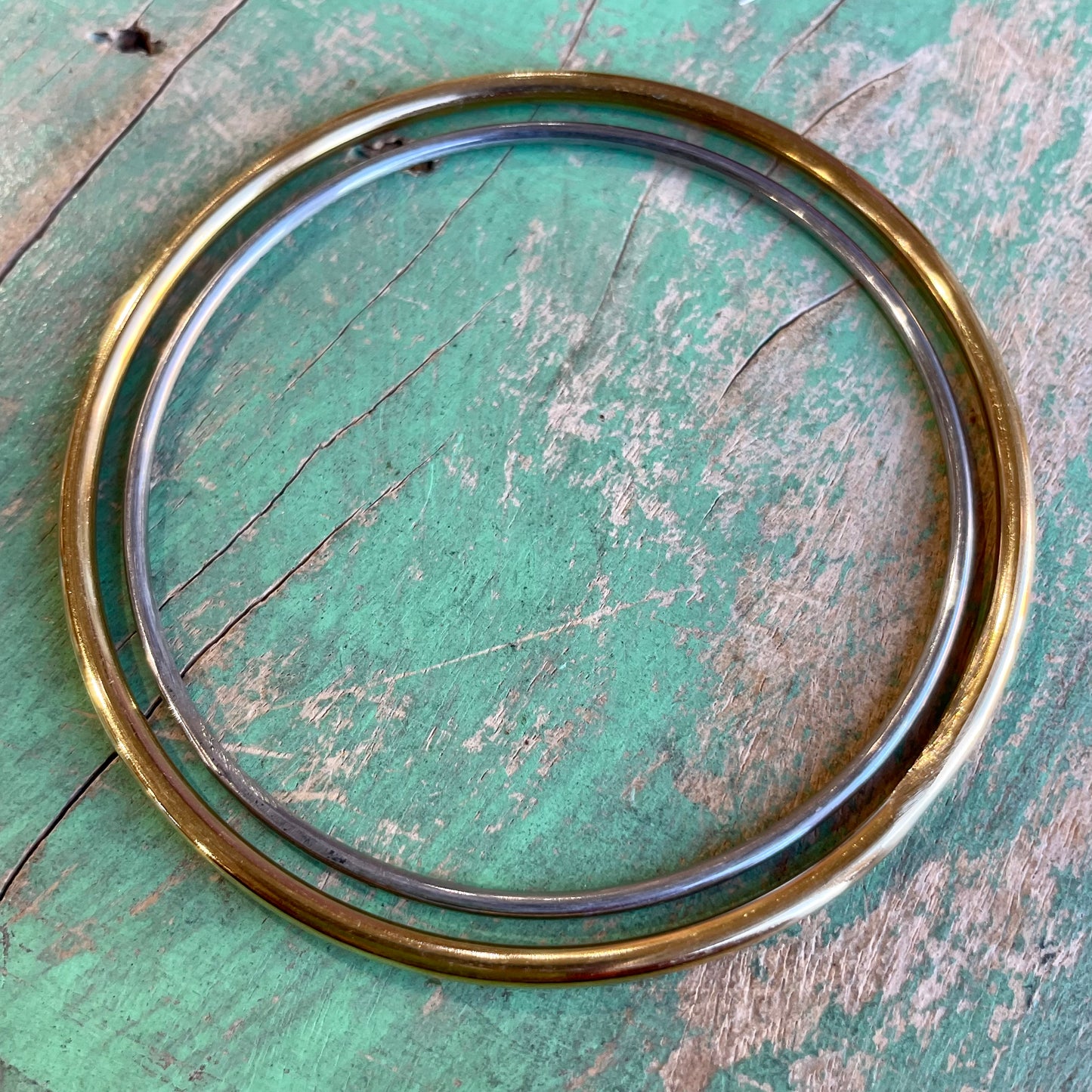 Simple Stainless Steel Bangle